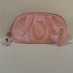 Estée Lauder Lipstick & Matching Makeup Bag NWT